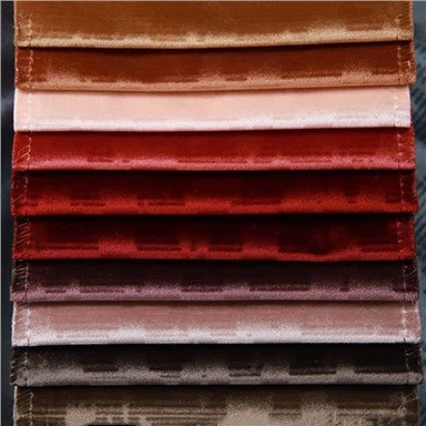 Italienischer Samtstoff für Heimtextilien